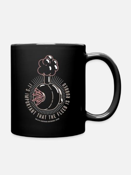 Rick and Morty Plumbus Mug - Full Colour Mug - black