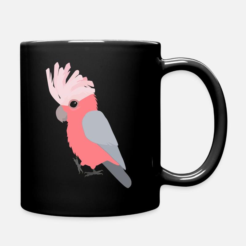 Cacatoès rose - Mug uni - noir