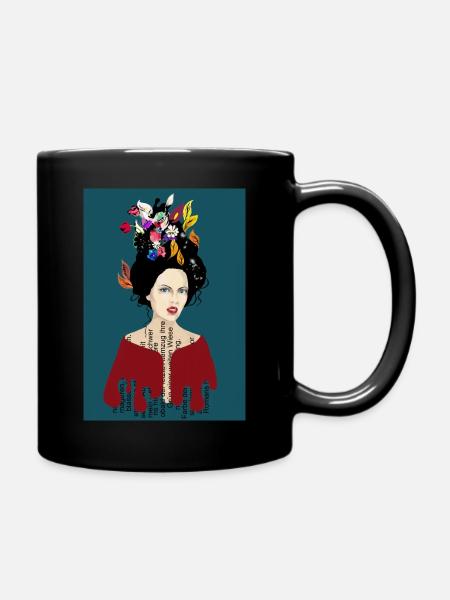 Data - Tasse einfarbig - Schwarz