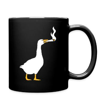 Joint Weed Goose - Full Colour Mug - black - Right