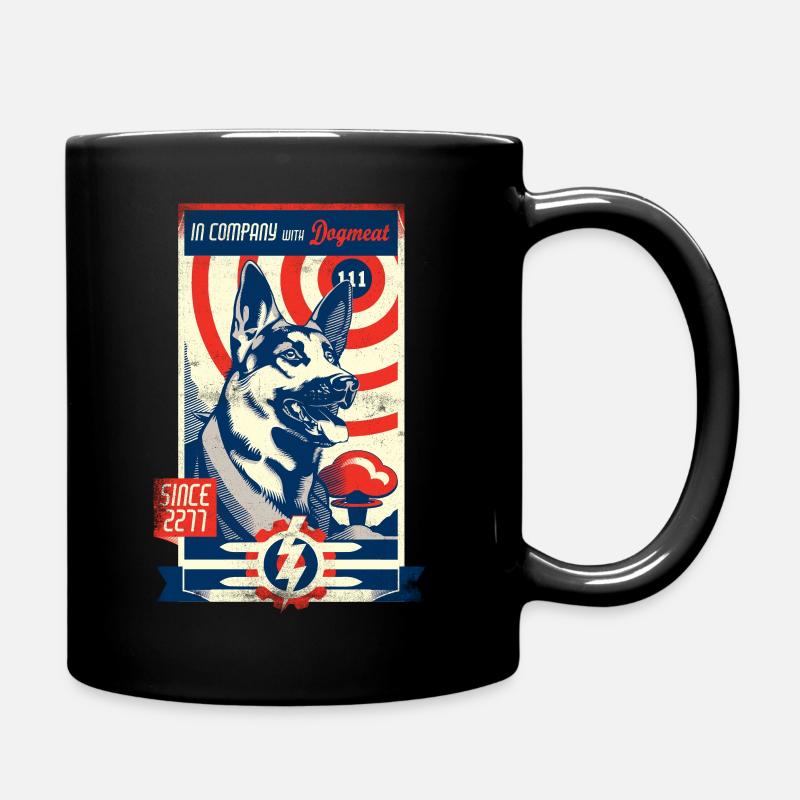 In Company With - Full Colour Mug - black