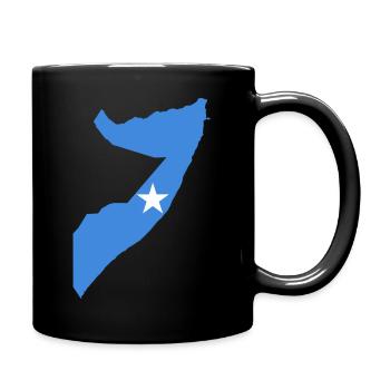 Somalia flag - Full Colour Mug - black - Right