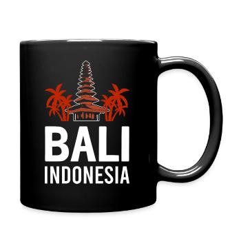 Bali - Tasse einfarbig - Schwarz - Rechts