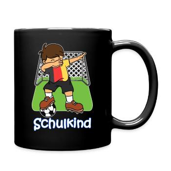 Bye Kindergarten Abschied 1. Klasse Jungs outfit - Tasse einfarbig - Schwarz - Rechts