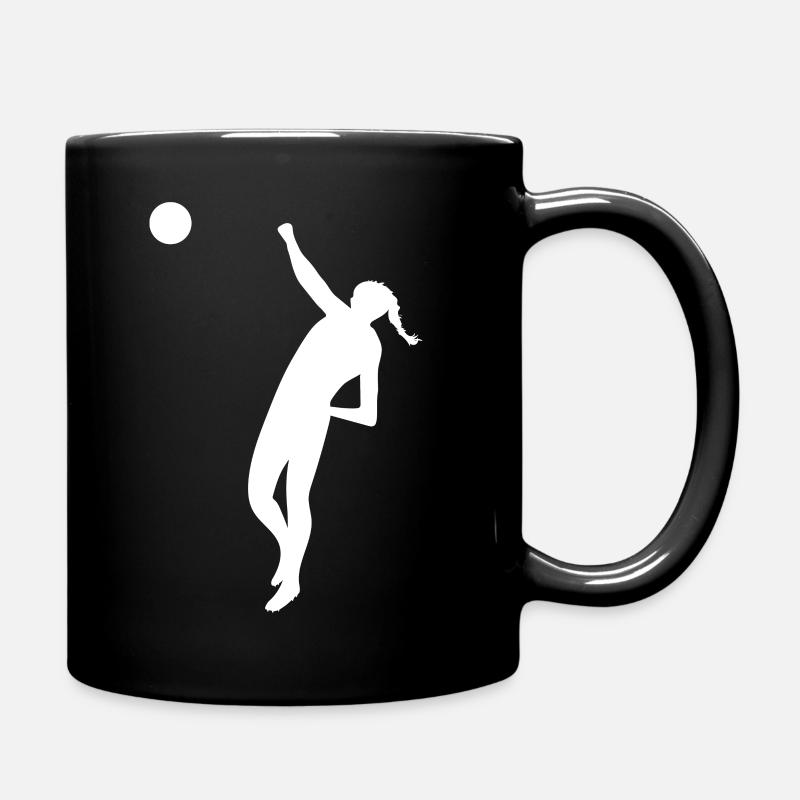 Faustball Faustballer Faustballspieler - Tasse einfarbig - Schwarz