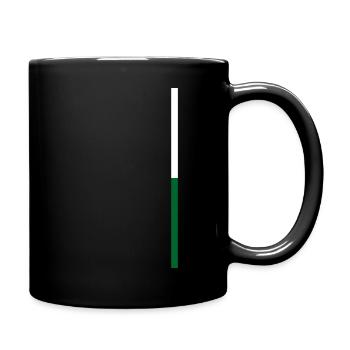 Styria Style Stripes - Full Colour Mug - black - Right