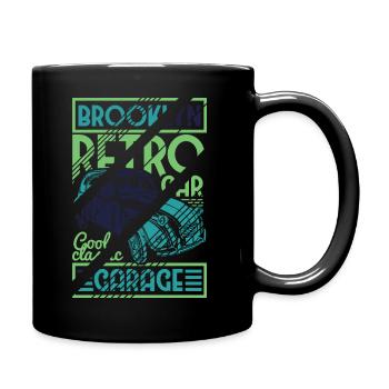 Retro Classic Garage - Mug uni - noir - Droite