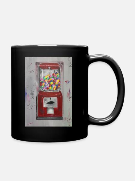 Kaugummi - Tasse einfarbig - Schwarz