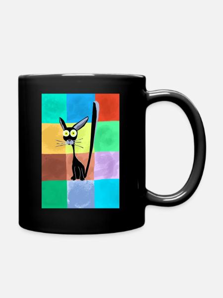 Le chat de Luigi - Mug uni - noir