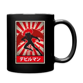 Devilman Cartoon années 80 | - Mug uni - noir - Droite