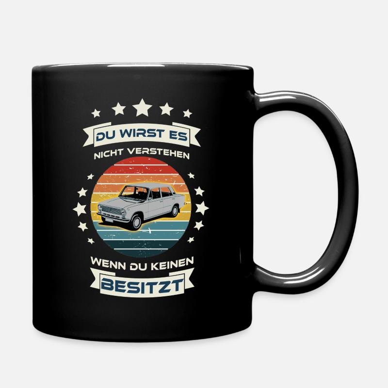 Udssr Lada - Tasse einfarbig - Schwarz