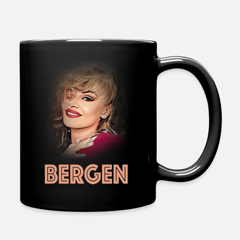 Bergen - Tasse einfarbig - Schwarz