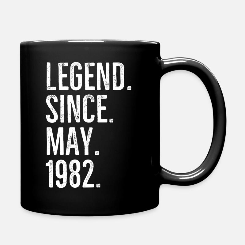 Legende seit Mai 1982 - Tasse einfarbig - Schwarz