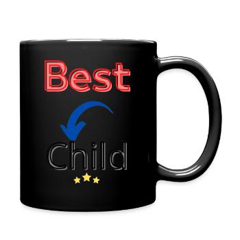 Best child / meilleur enfant - Mug uni - noir - Droite