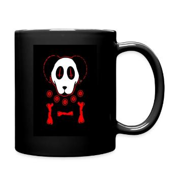 Chien de la mort - Mug uni - noir - Droite