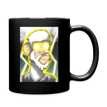 LuxuryApe Zeus - Tasse einfarbig - Schwarz - Rechts