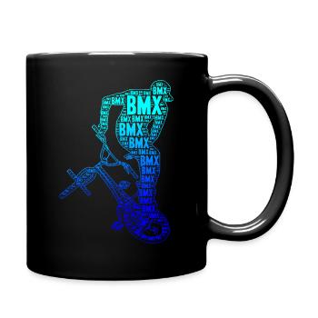 BMX Cycling World Championships - Full Colour Mug - black - Right