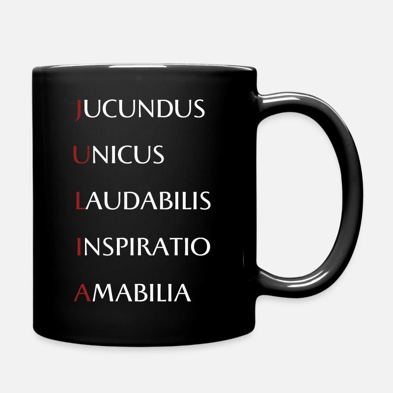 Julia - Tasse einfarbig - Schwarz