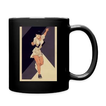 Ms. Sports Japanese - Full Colour Mug - black - Right