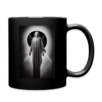Fallen Angel - Tasse einfarbig - Schwarz - Rechts