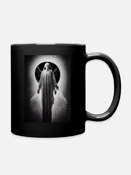 Fallen Angel - Tasse einfarbig - Schwarz