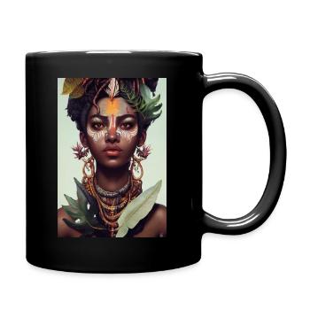 Mrs. Jungle - Full Colour Mug - black - Right