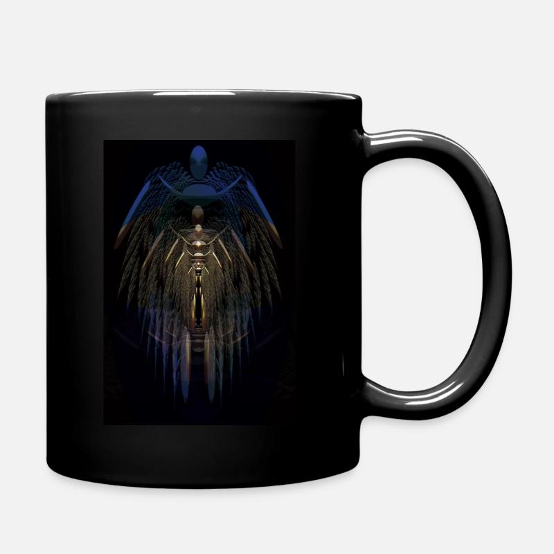 Metall Angel - Tasse einfarbig - Schwarz