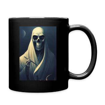 Mort de la faucheuse d’Halloween - Mug uni - noir - Droite