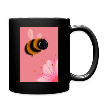 Hummel - Tasse einfarbig - Schwarz - Rechts