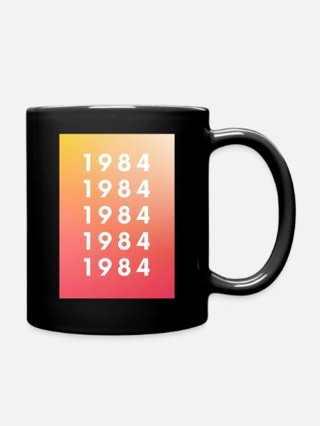 1984 - Full Colour Mug - black
