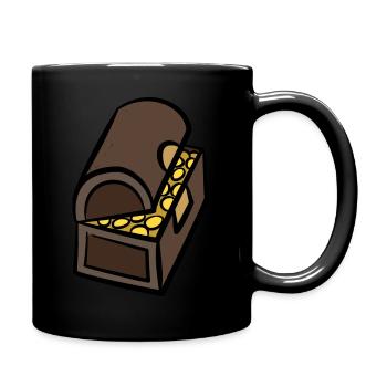 Treasure Chest - Full Colour Mug - black - Right