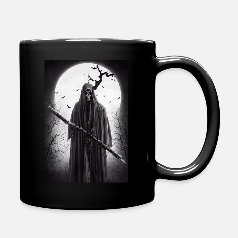 Halloween Death Reaper Grim Reaper Reaper Reaper Rea - Mug uni - noir