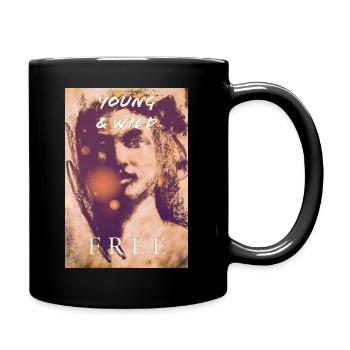 YOUNG 6 WILD - Tasse einfarbig - Schwarz - Rechts