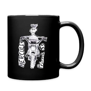 Mofa Hercules Prima 5S - Tasse einfarbig - Schwarz - Rechts
