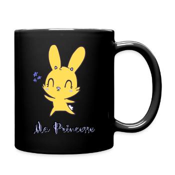 Ma Princesse - Mug uni - noir - Droite