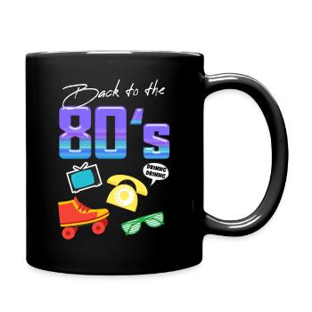Années 80 Meilleurs Moments Cadeau Femme et Homme - Mug uni - noir - Droite