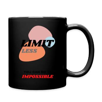 -LimitLESS- Modern design - Full Colour Mug - black - Right