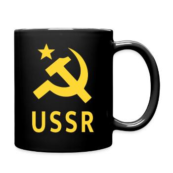 Armoiries de l’Union soviétique de l’URSS Étoile russe СССР - Mug uni - noir - Droite