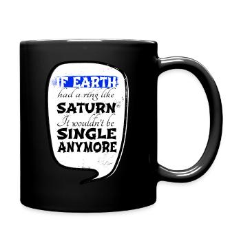 cadeau d’anniversaire astrologie en apesanteur - Mug uni - noir - Droite