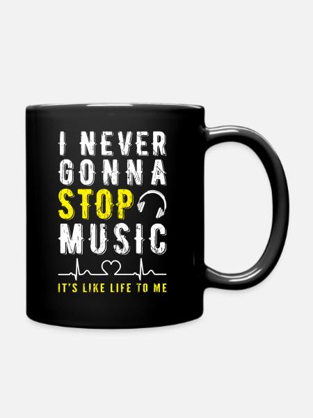 MUSIQUE 01 - Mug uni - noir