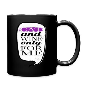 Persian Cat Pet Black Citation Dictons drôles - Mug uni - noir - Droite
