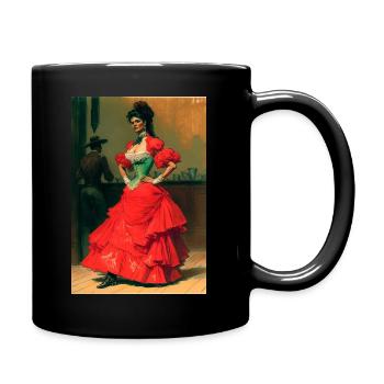 Dancer woman - Mug uni - noir - Droite