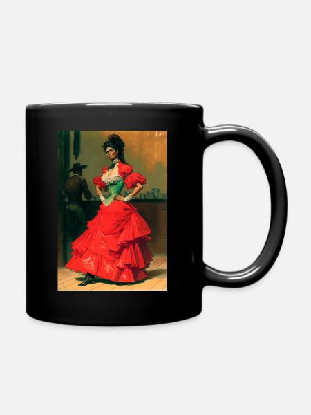 Dancer woman - Mug uni - noir