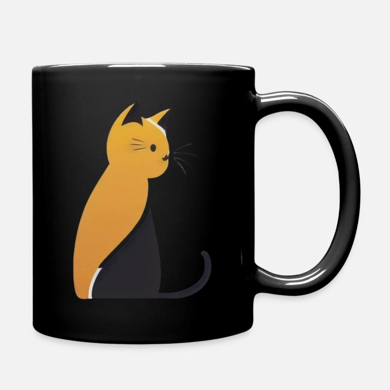 KATZE - Tasse einfarbig - Schwarz
