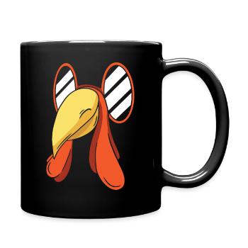 Visage de la Turquie - Mug uni - noir - Droite