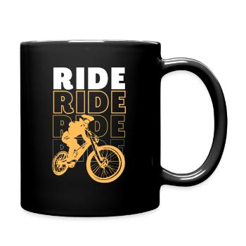 Ride Ride Ride - Full Colour Mug - black - Right