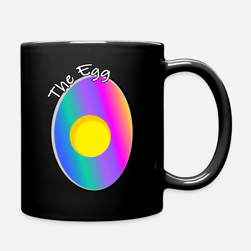 The Unicorn Egg - Full Colour Mug - black
