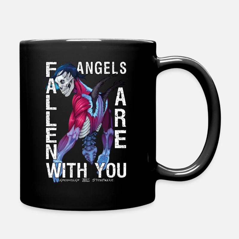 Fallen Angels - Tasse einfarbig - Schwarz