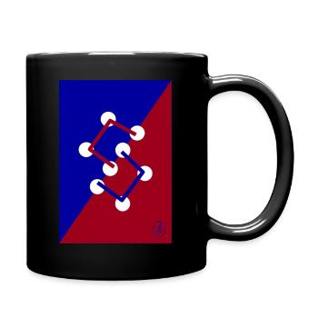 Changement by fedor zkandal - Tasse einfarbig - Schwarz - Rechts