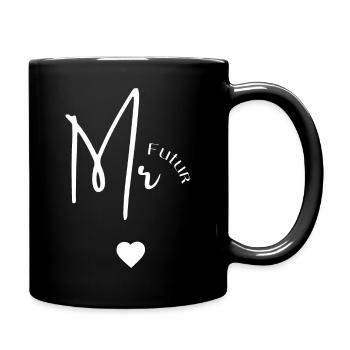 Futur mr - Mug uni - noir - Droite
